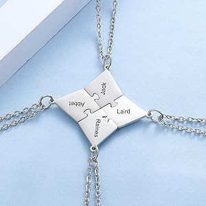 RIFINY 3WAY NECKLACE Lサイズ 65cm Amazon.com: Happyyami Best Friends Necklaces Crystal